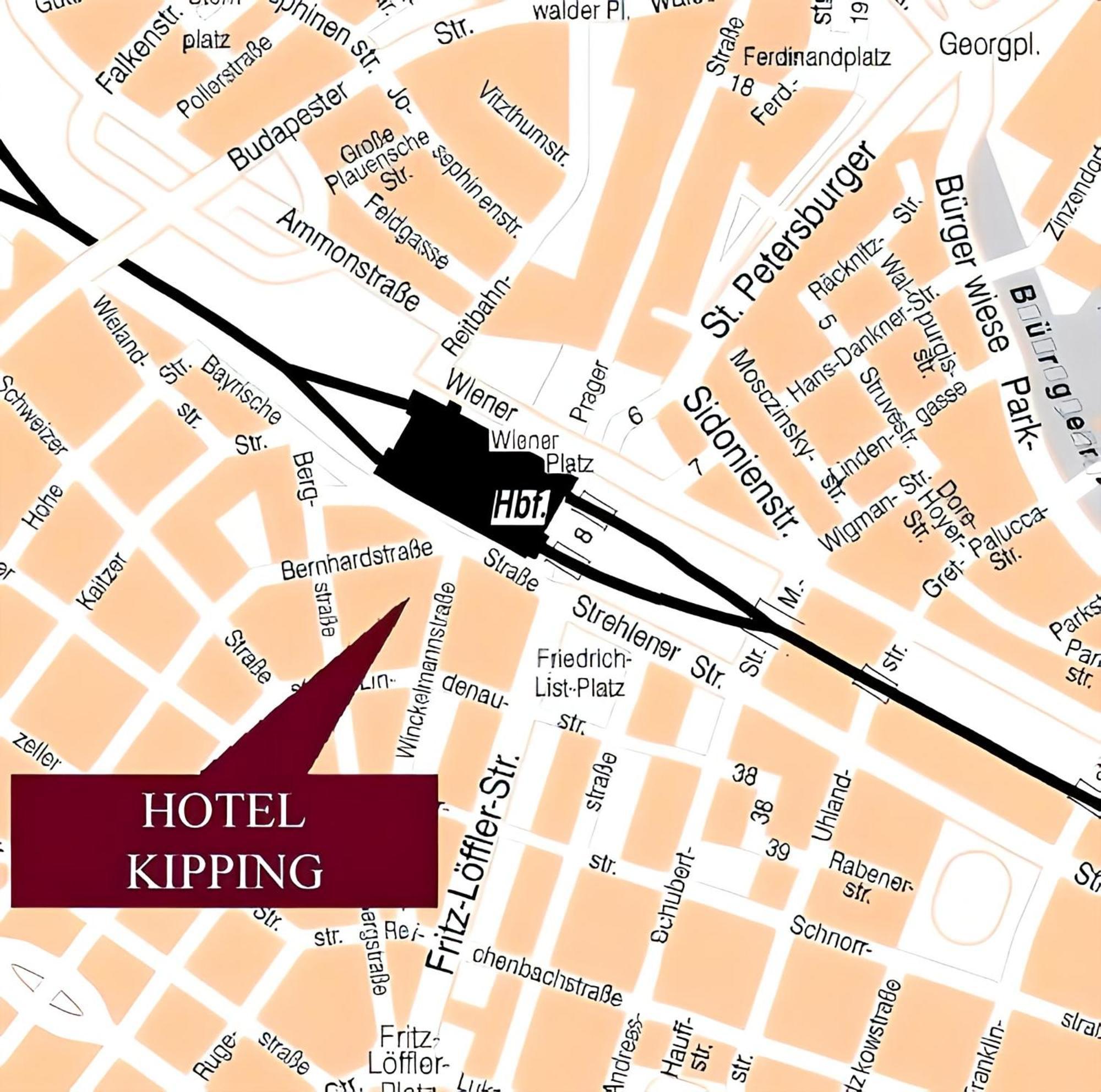 Hotel Kipping Dresden Eksteriør bilde
